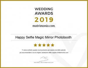 Wedding Awards 2019 Happy Selfie Magic Mirror
